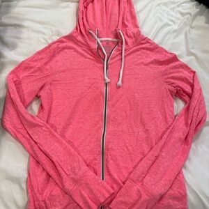 SO Women's Bright Pink Zip-Up Hoodie